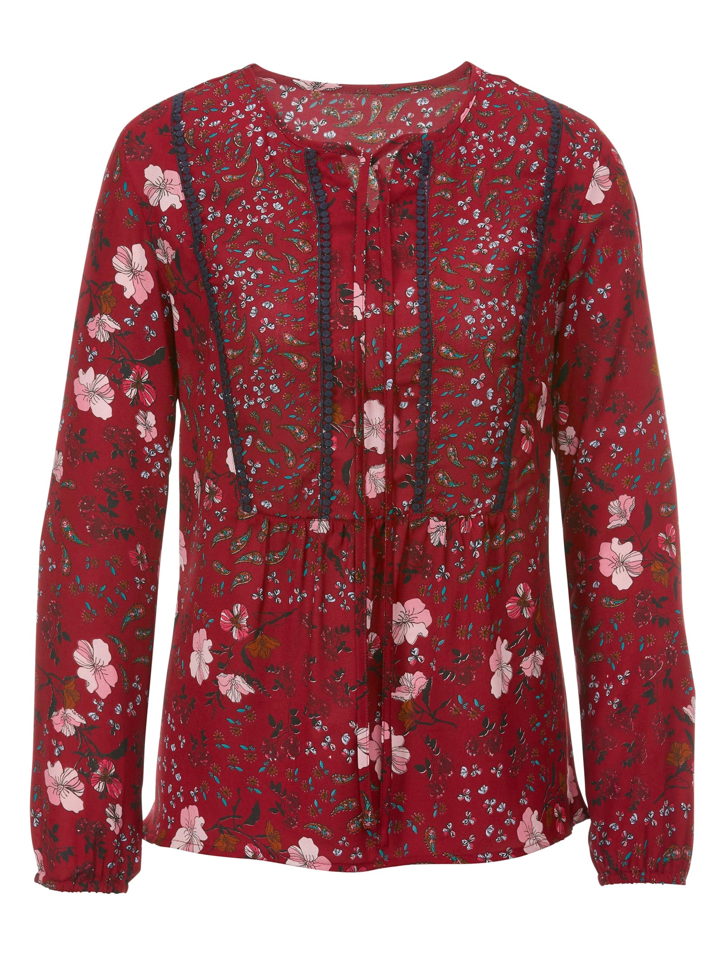 Bluse - kirsche-bedruckt
