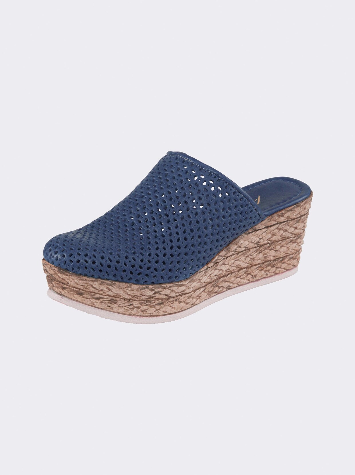 Andrea Conti slippers - jeansblauw