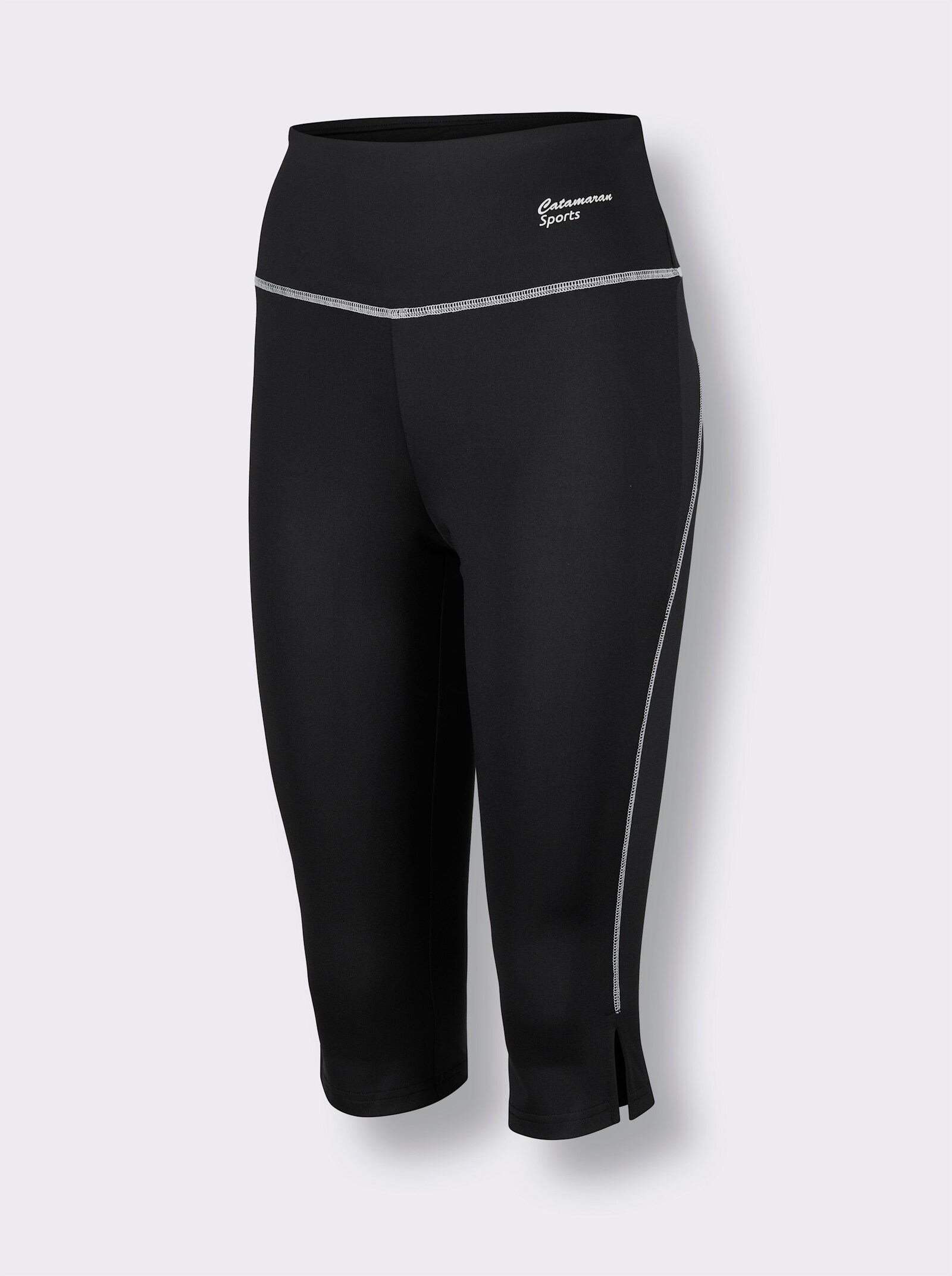 Catamaran Sports Sporthose in Capri-Länge - schwarz