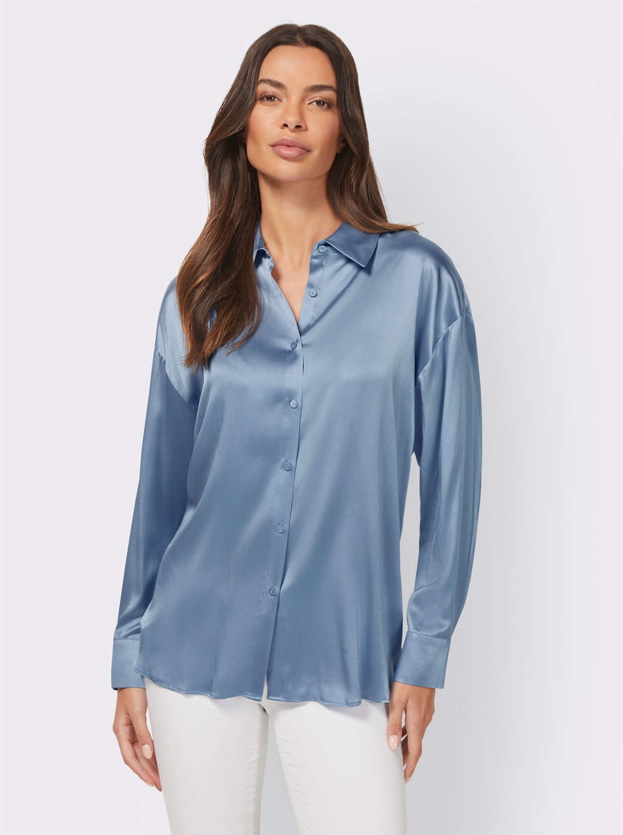 heine Overhemdblouse - bleu