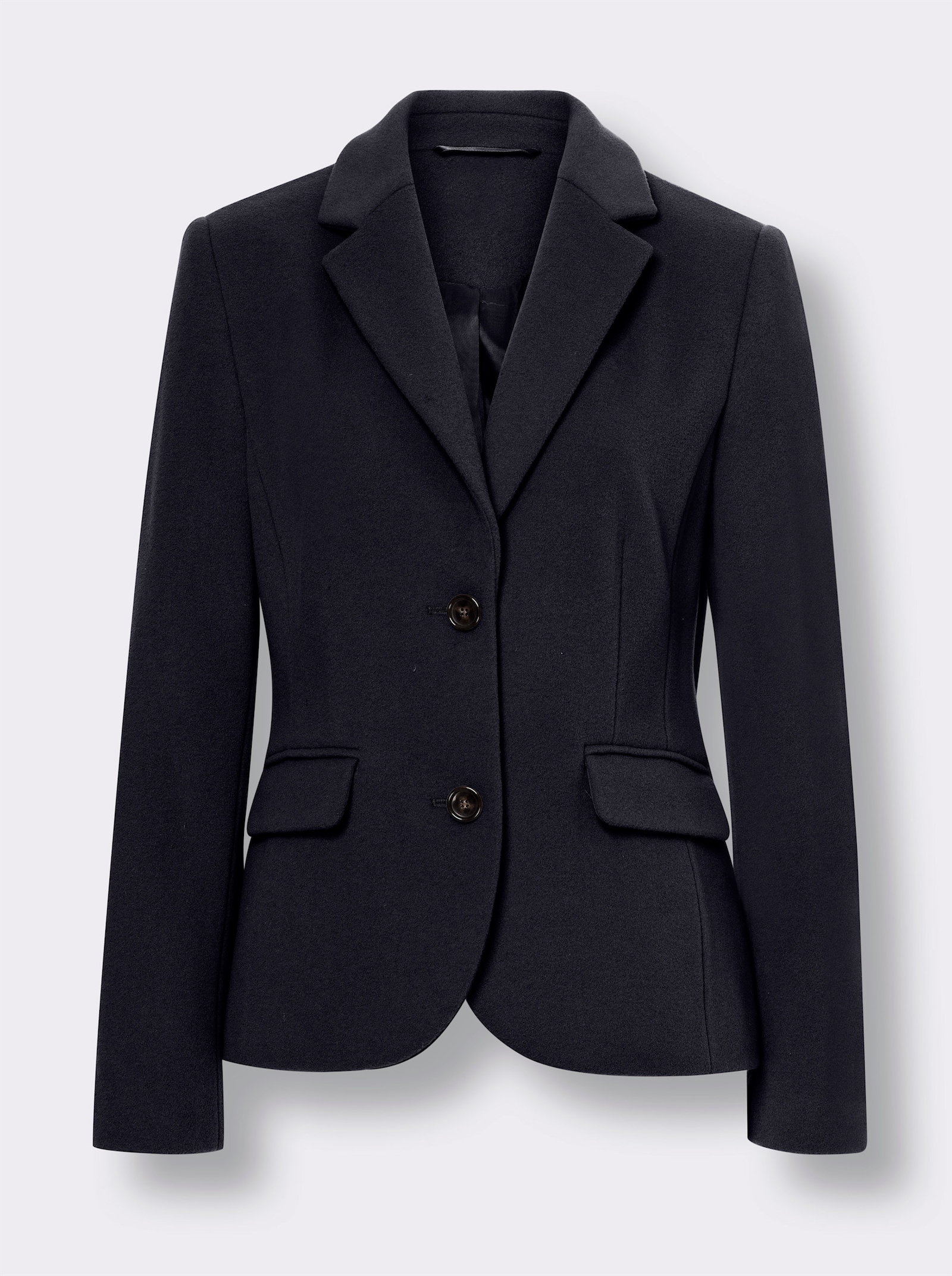 heine Blazer mit hohem Wollanteil - marine