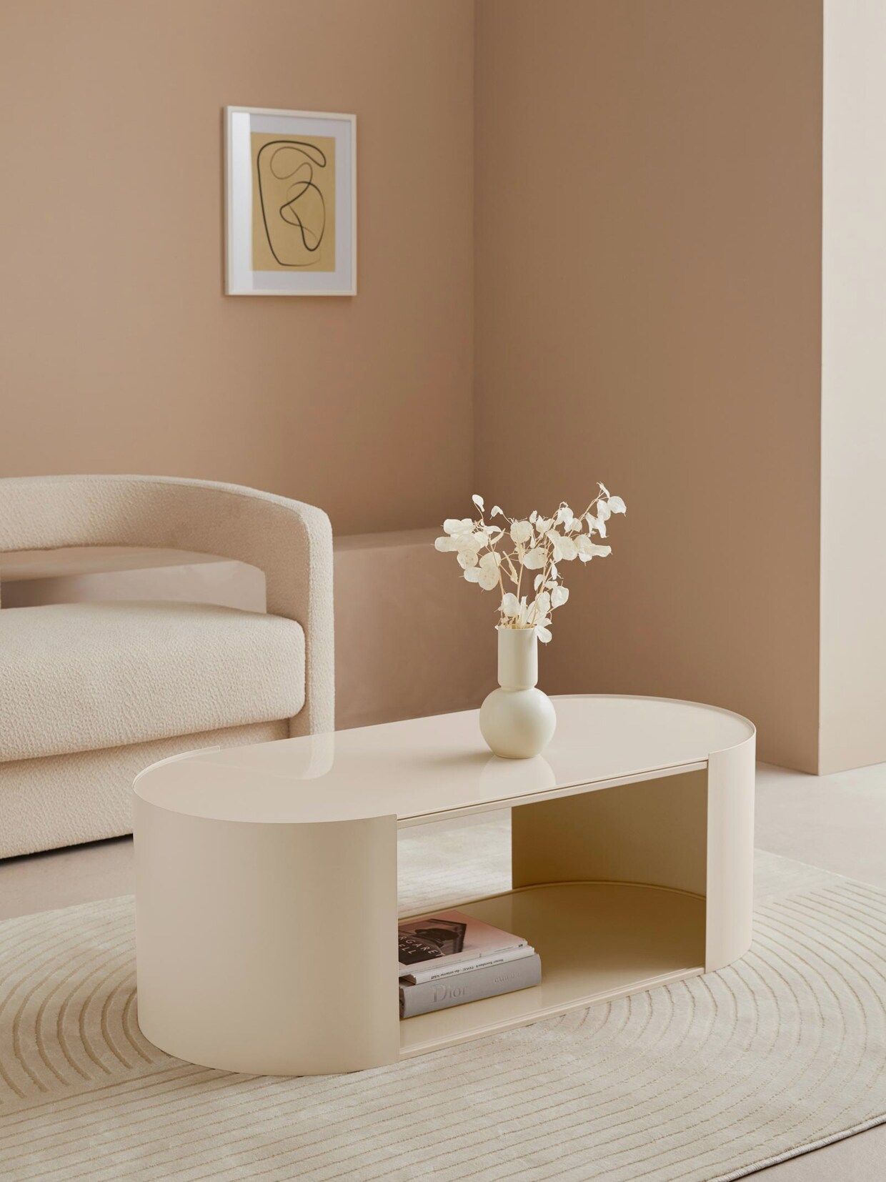 LeGer Home by Lena Gercke Couchtisch - creme