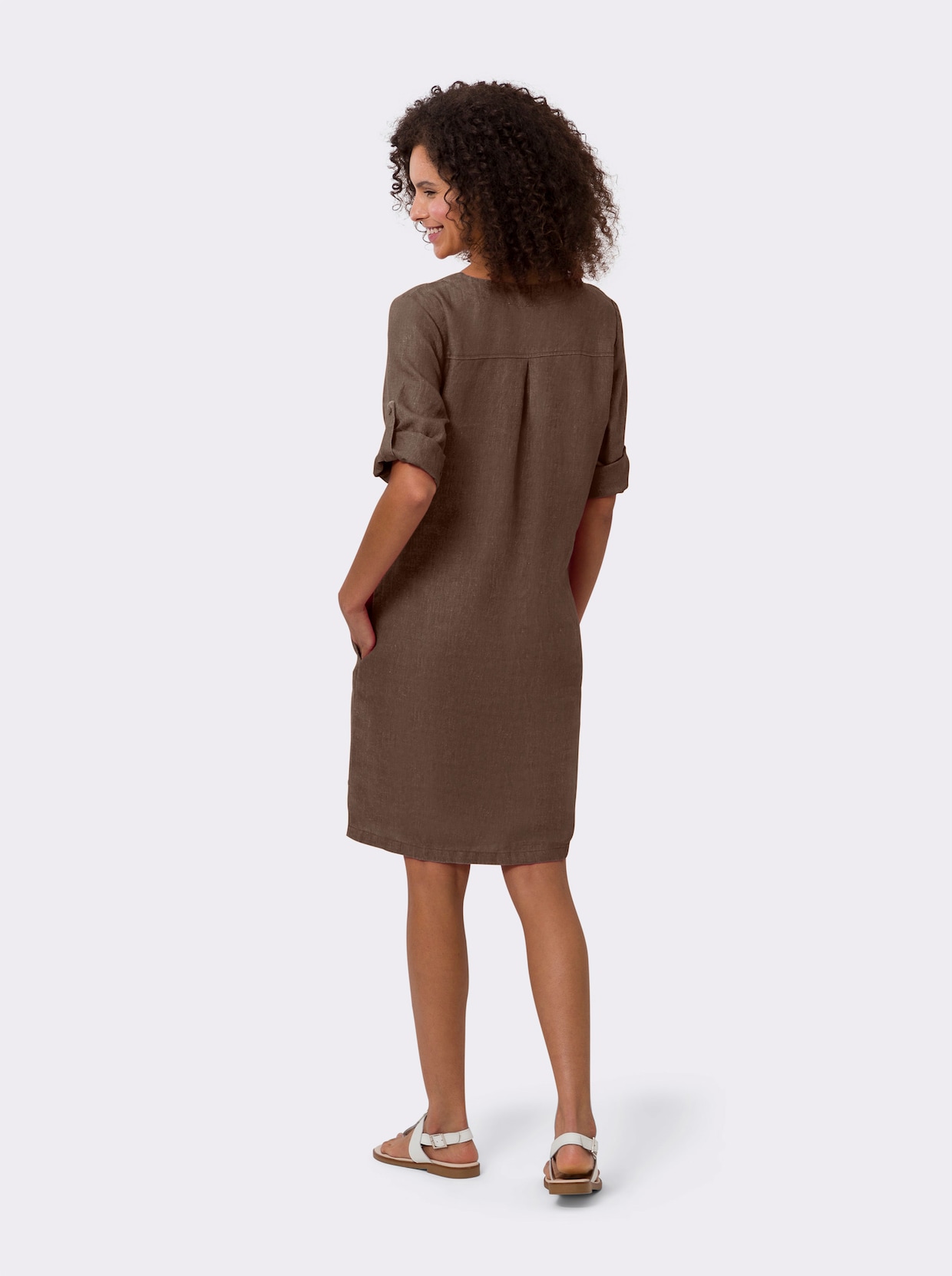heine Robe tunique - chocolat