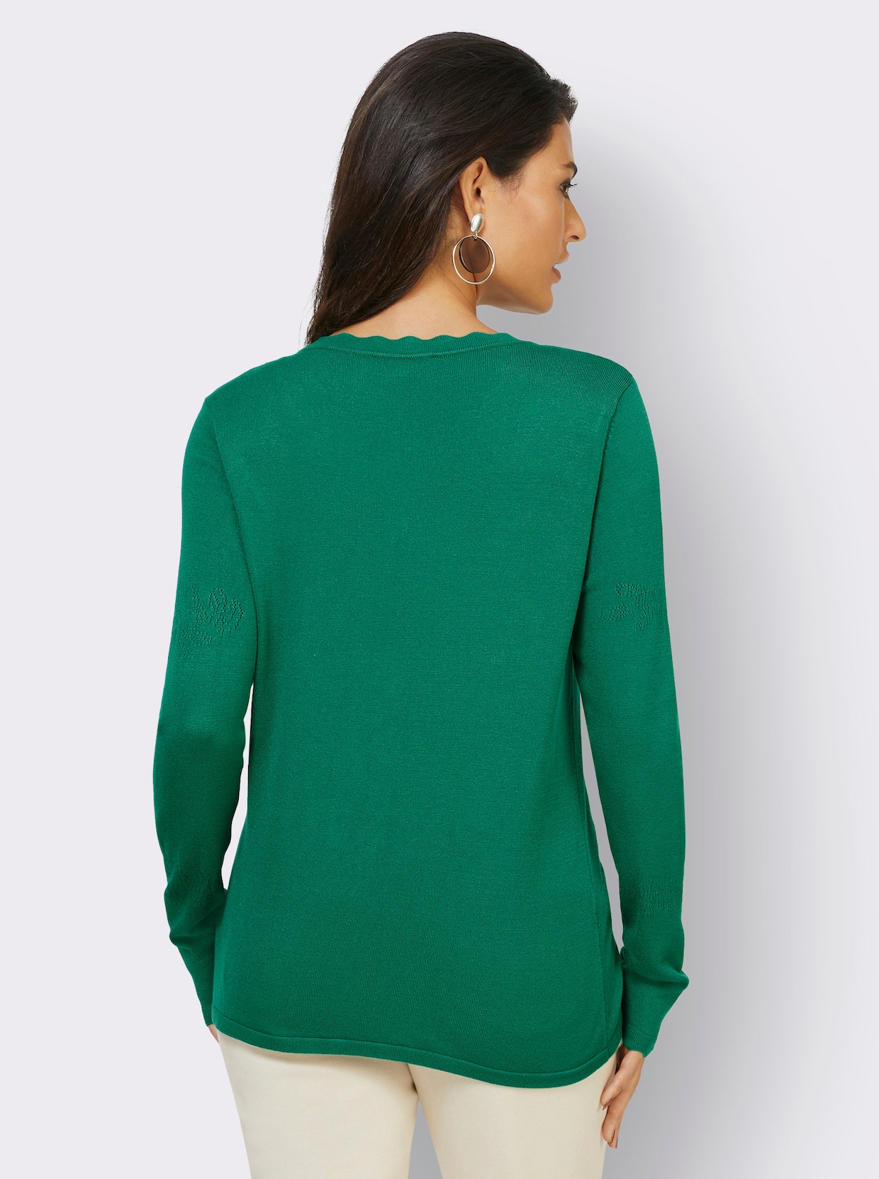 veste en tricot - vert