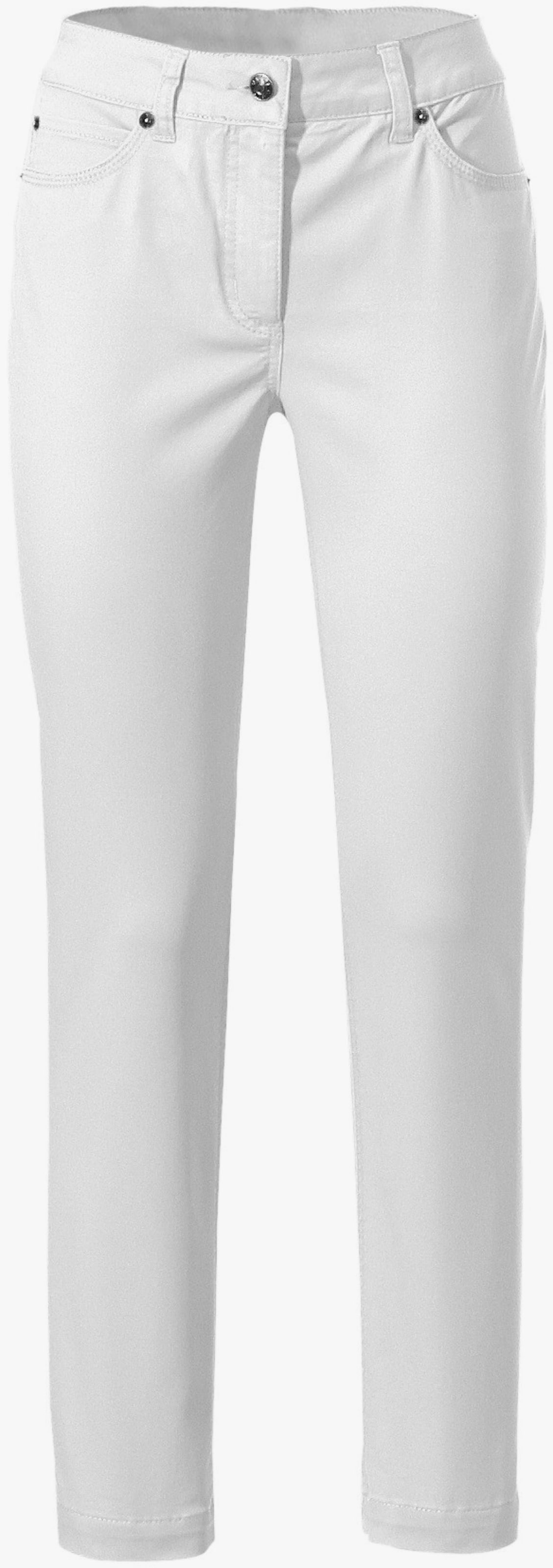 heine Jeans effet ventre plat - blanc