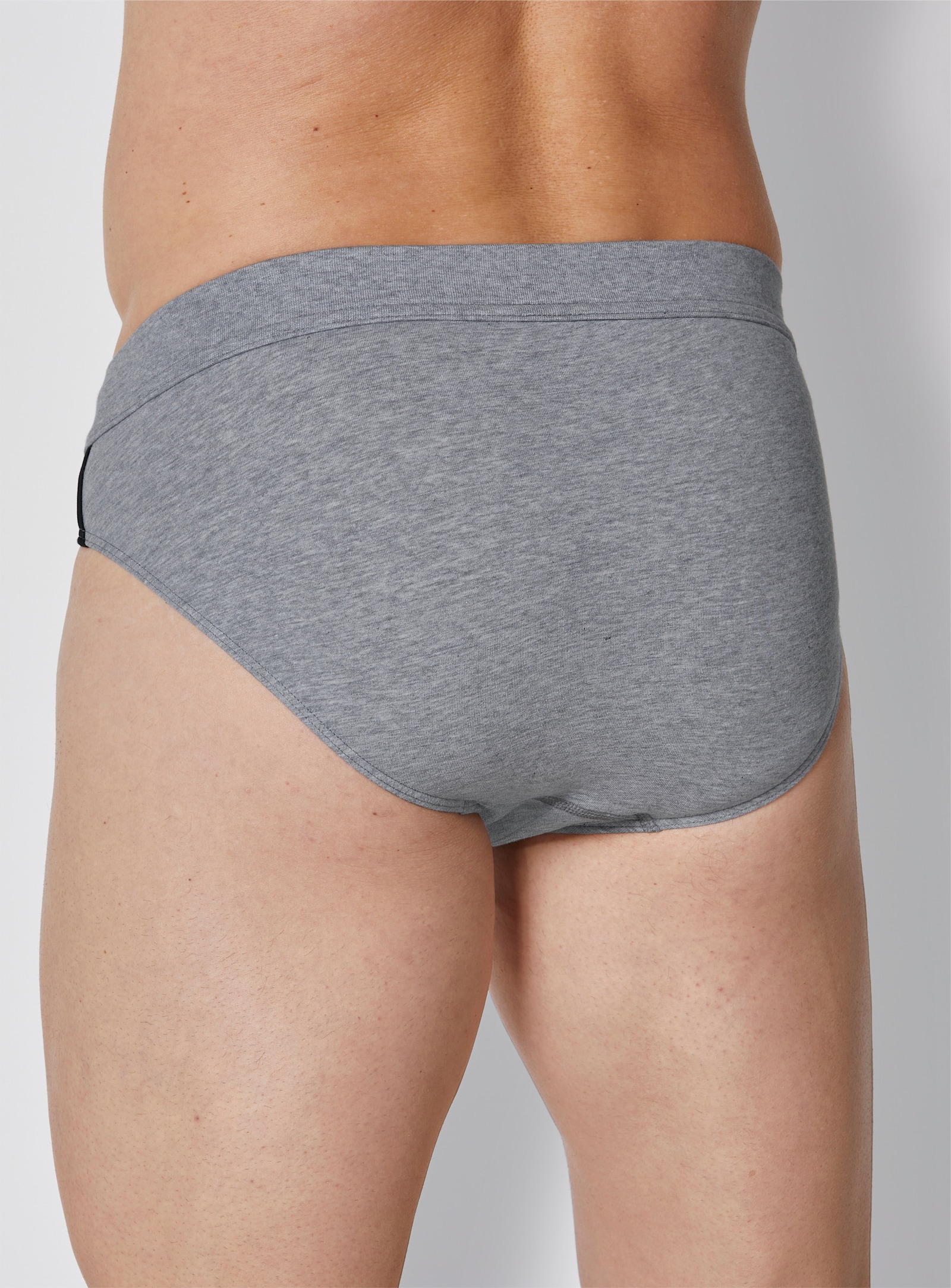 Schiesser Slipy - šedá-melír