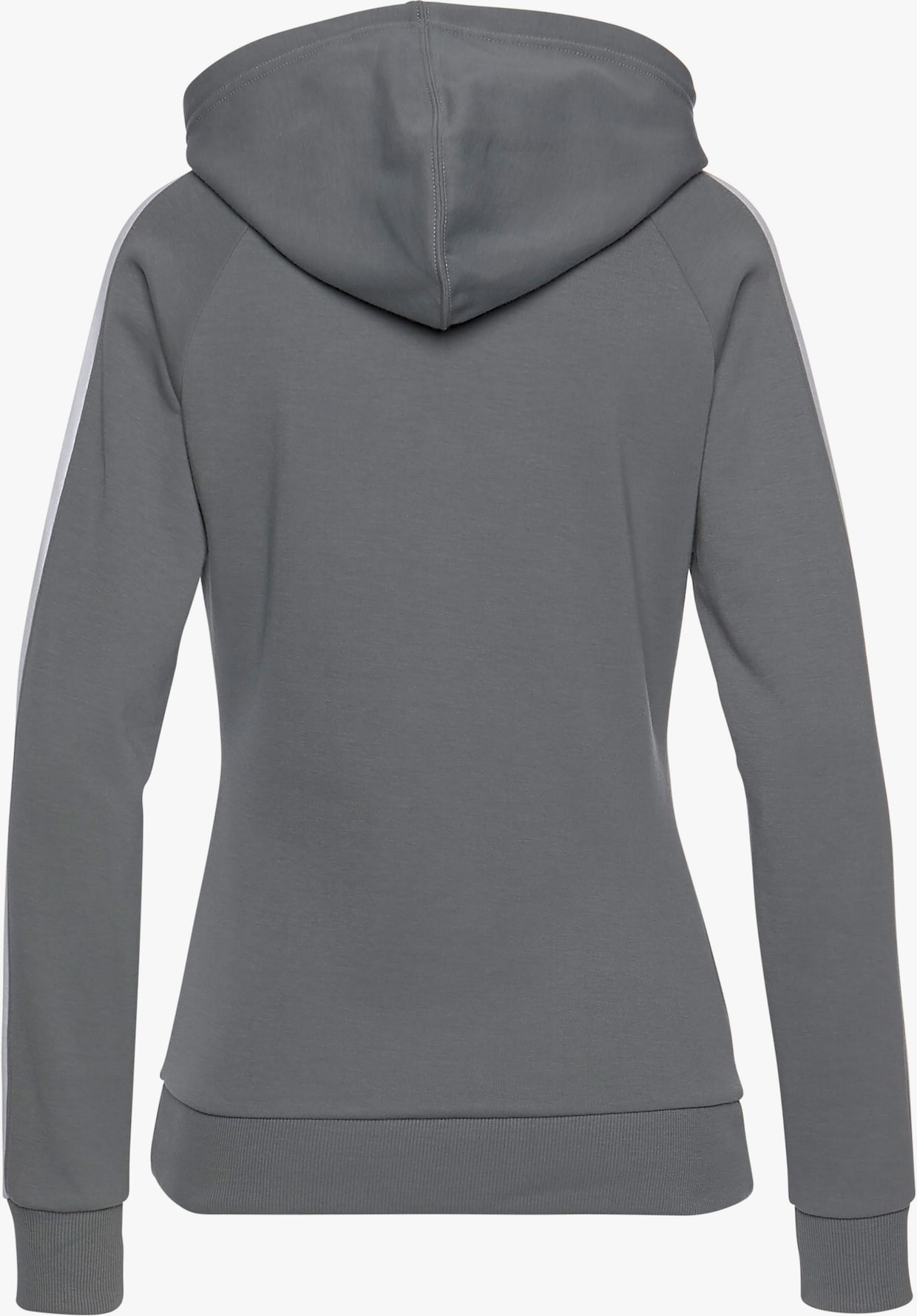 Sweatshirt met capuchon - stone/wit