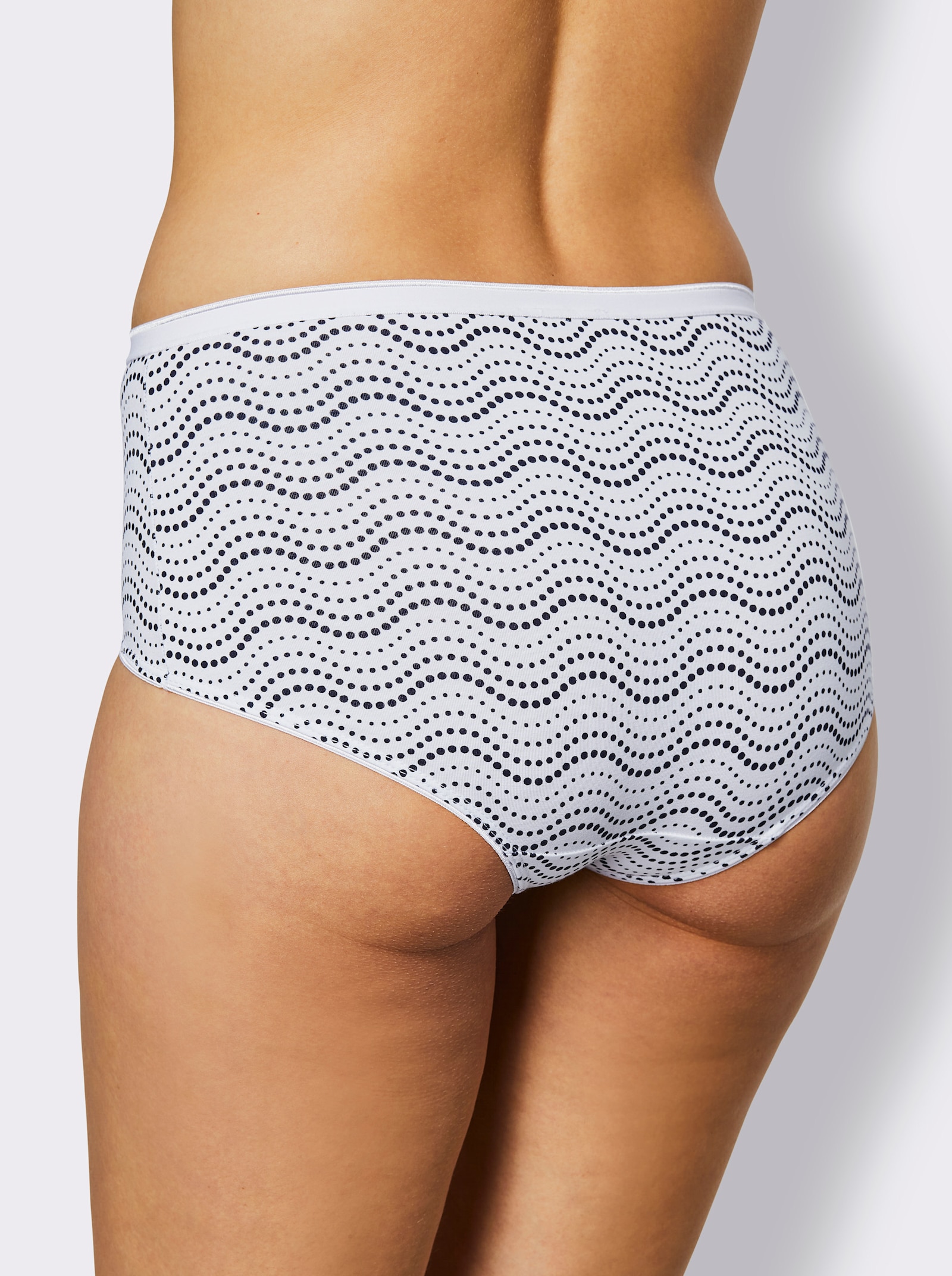 wäschepur Tailleslip met platte pijpzomen - op kleur gesorteerd