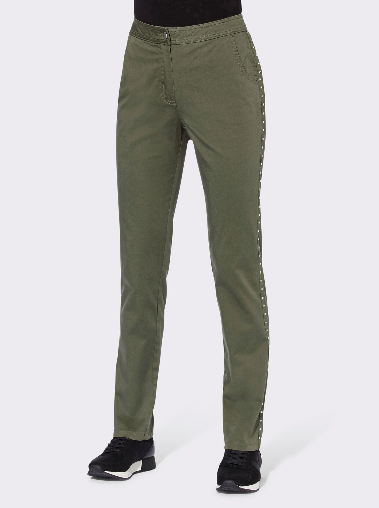 Broek - kaki