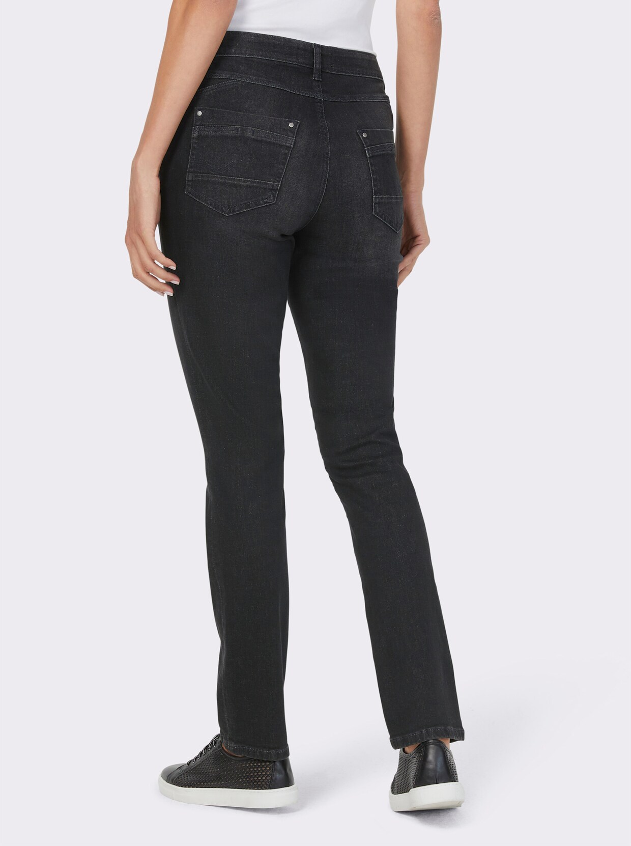 heine 5-pocketjeans - grafiet/denim