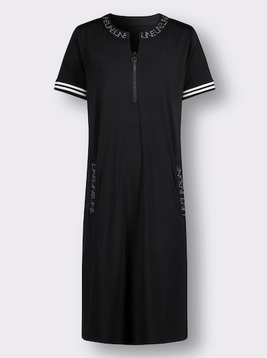 Jersey-Kleid - schwarz