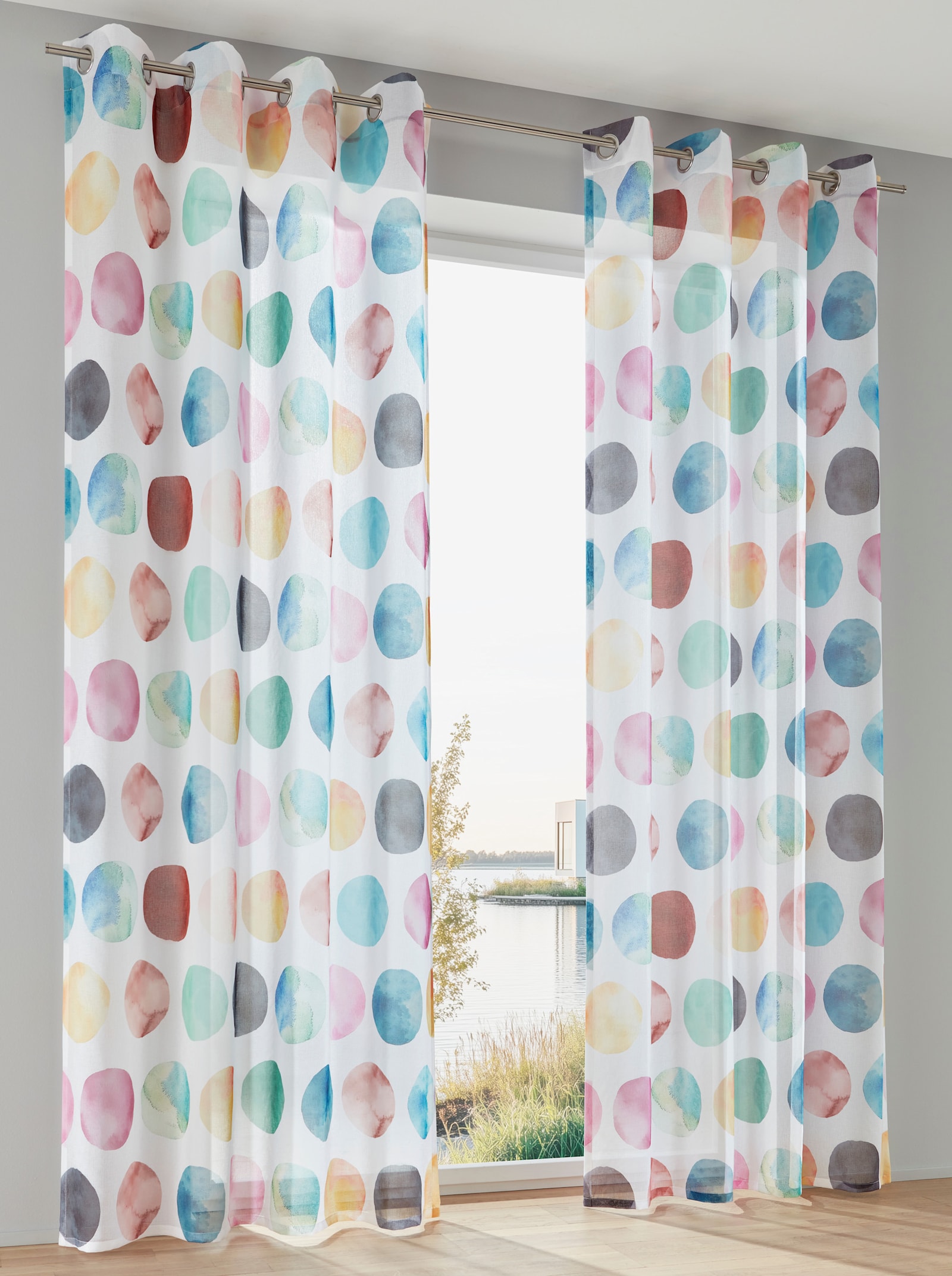 heine home Store im Digitaldruck - weiß-bunt