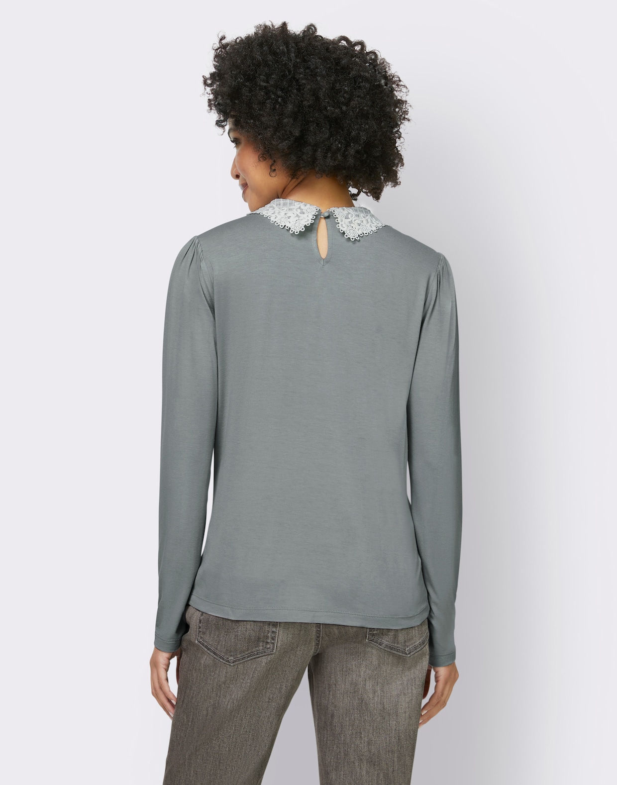 heine T-shirt - gris pierre