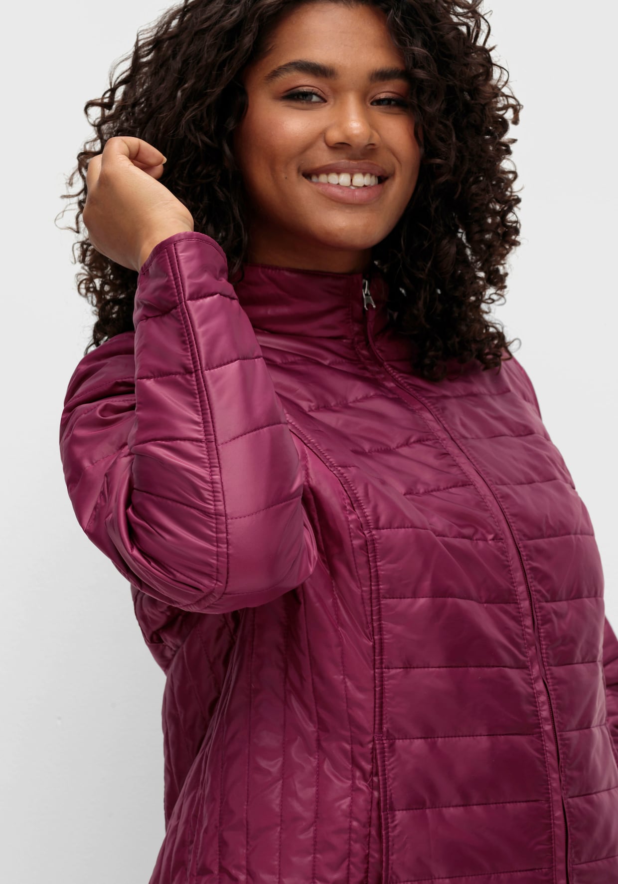 Steppjacke - bordeaux
