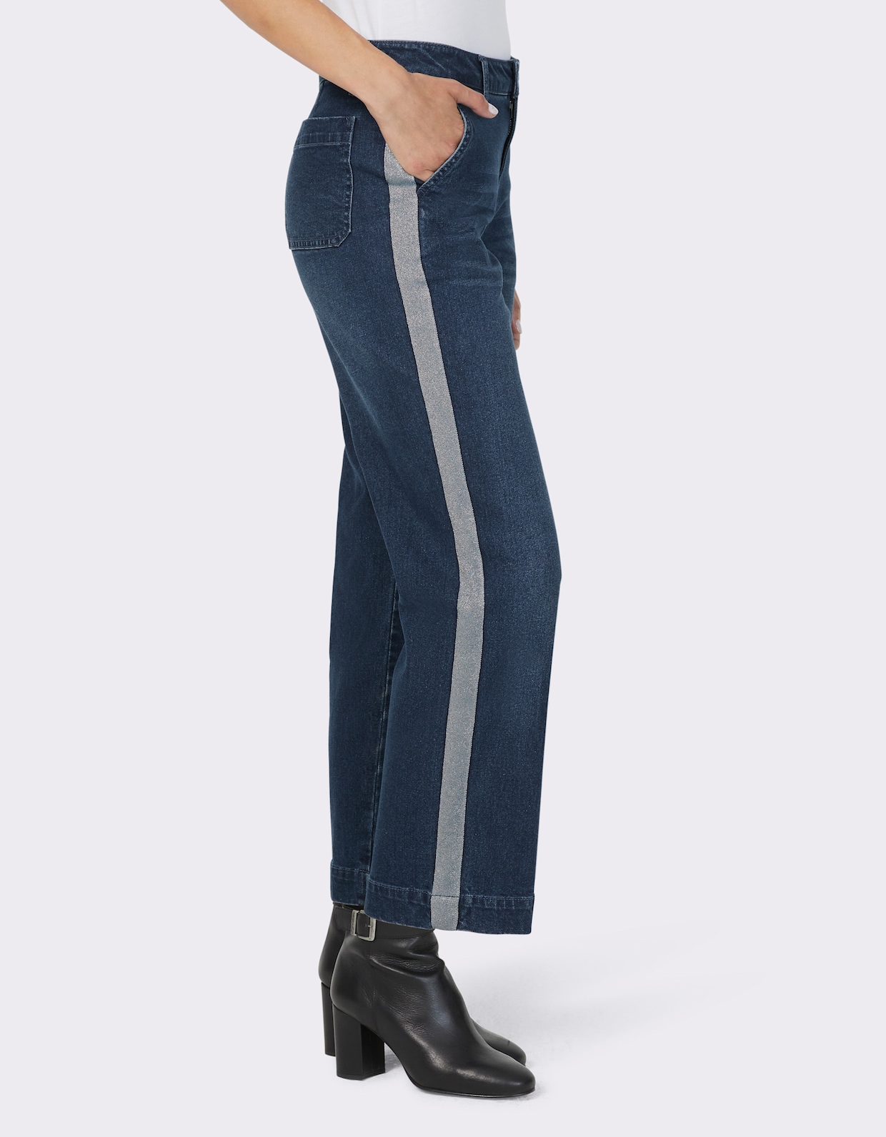 heine Jeans - blue-stone-washed