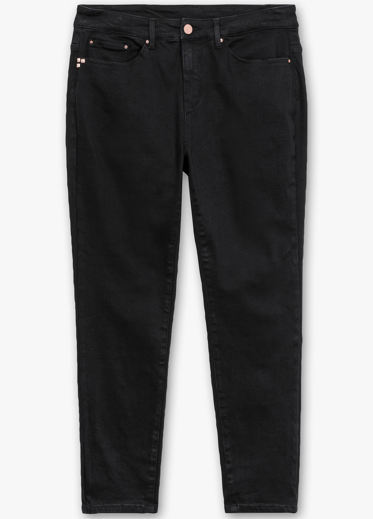 sheego Skinny jeans - black denim