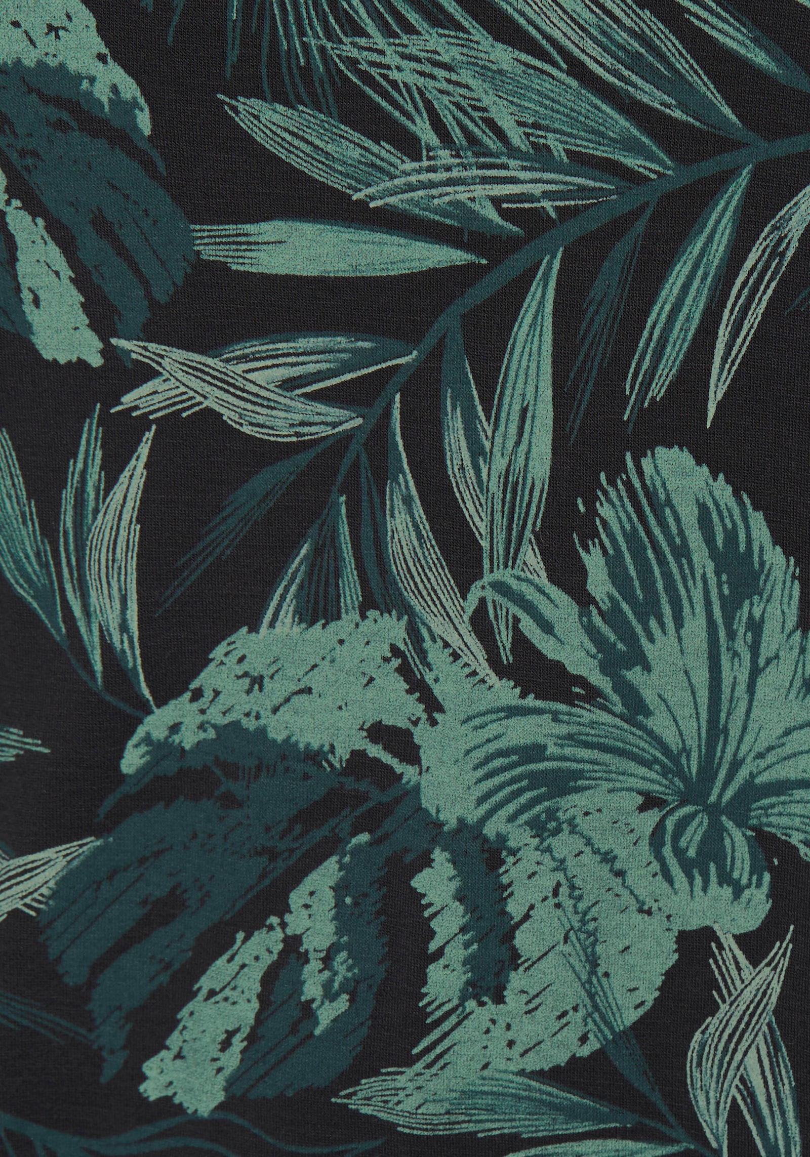 LASCANA Longshirt - schwarz-grün