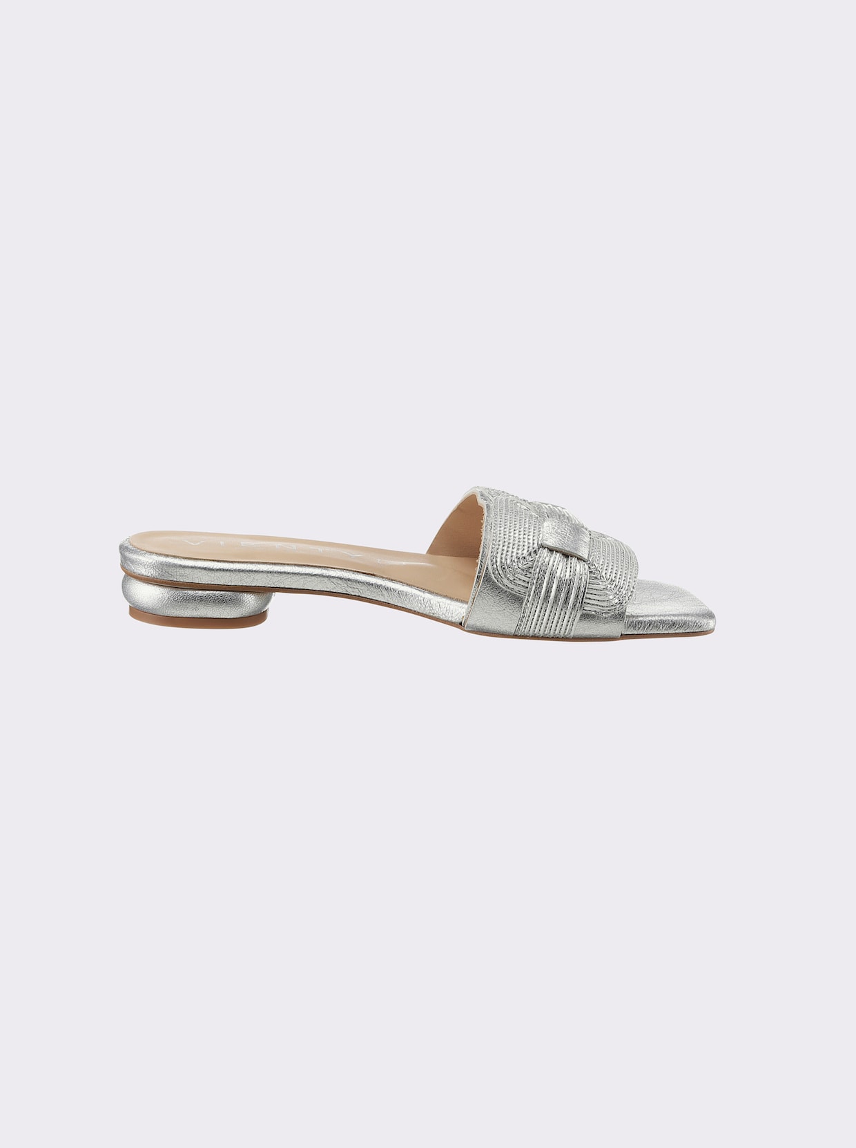 heine Slippers - Zilverkleur