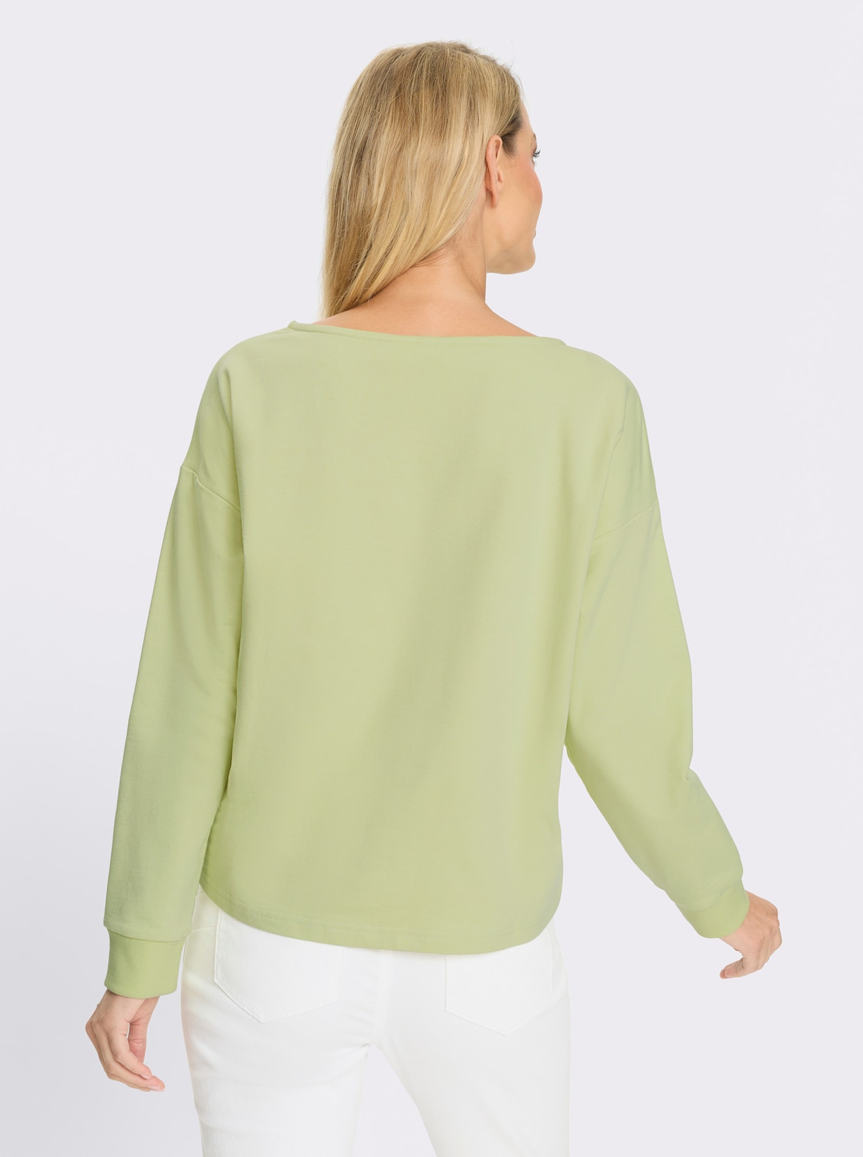 heine Sweatshirt - pistazie