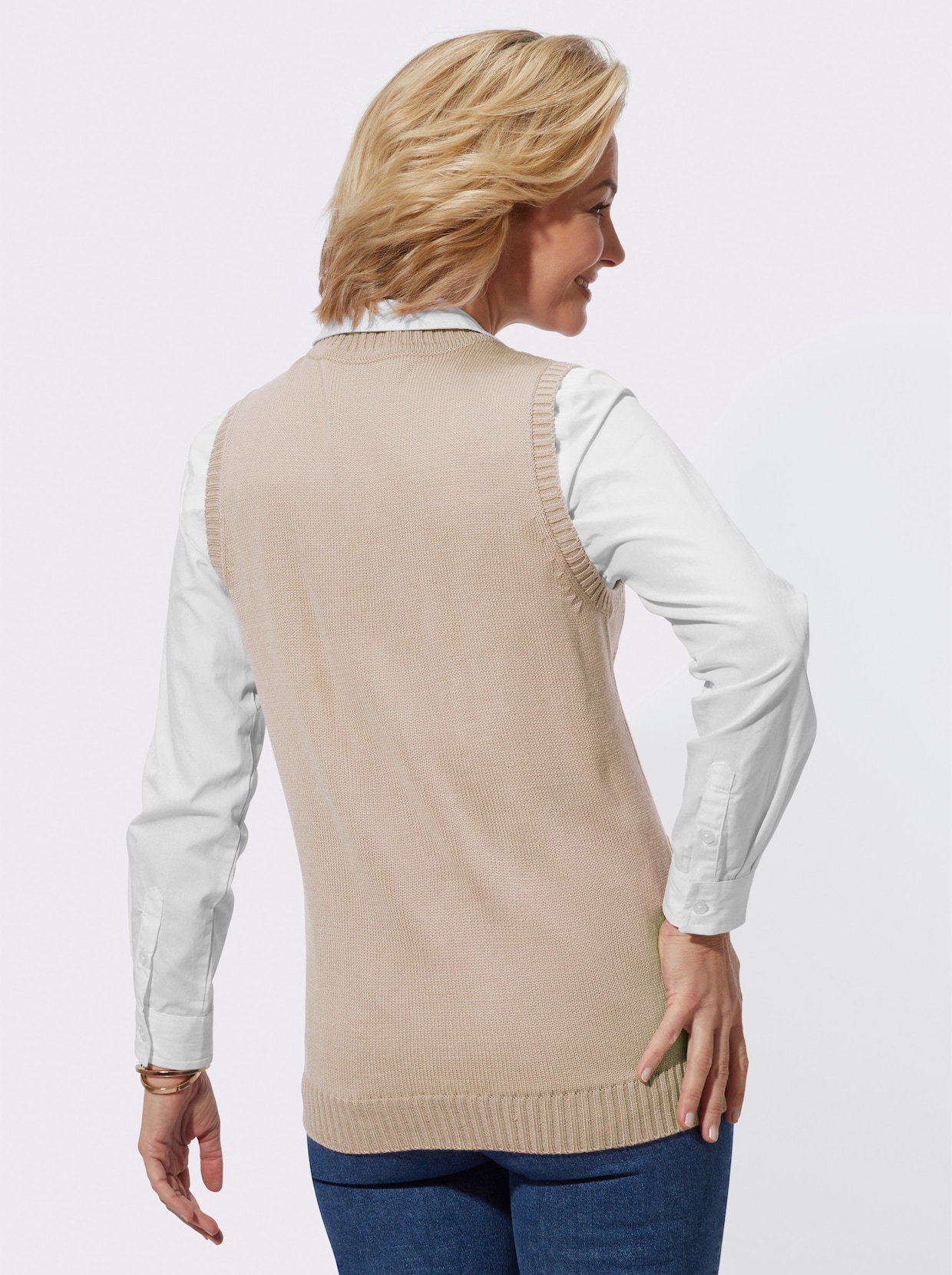 Vest - beige