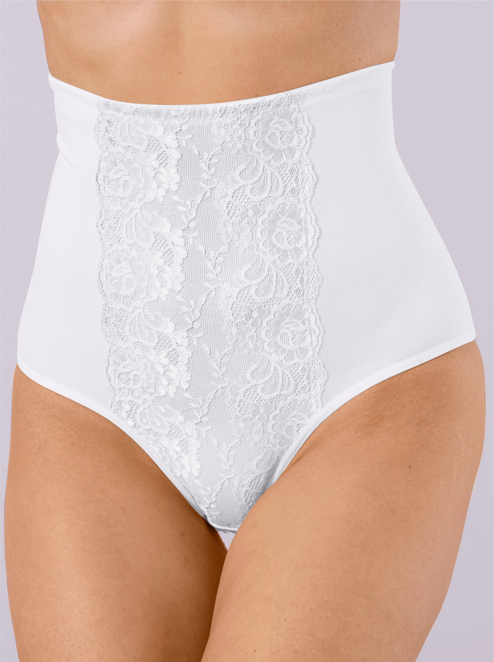 wäschepur Formslip mit leichtem Shaping-Effekt - weiss