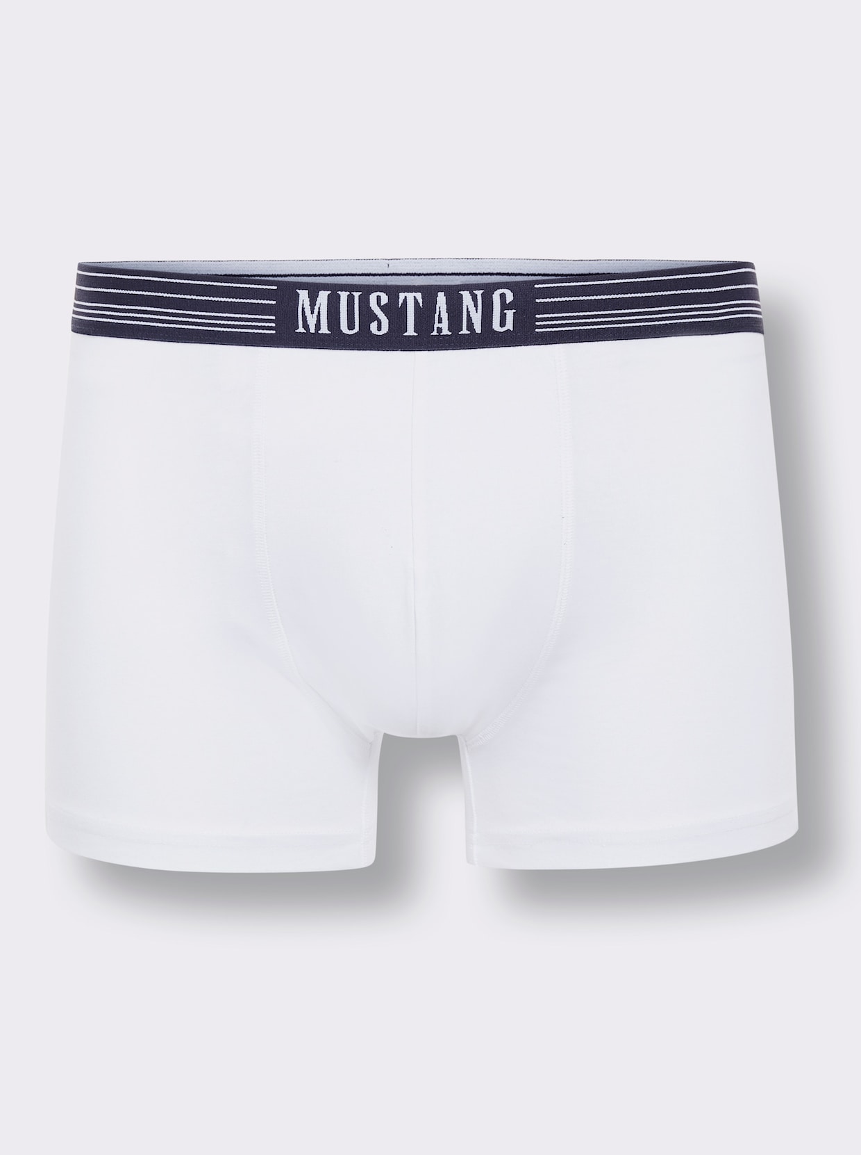 Mustang Pants - marine + weiss + rot