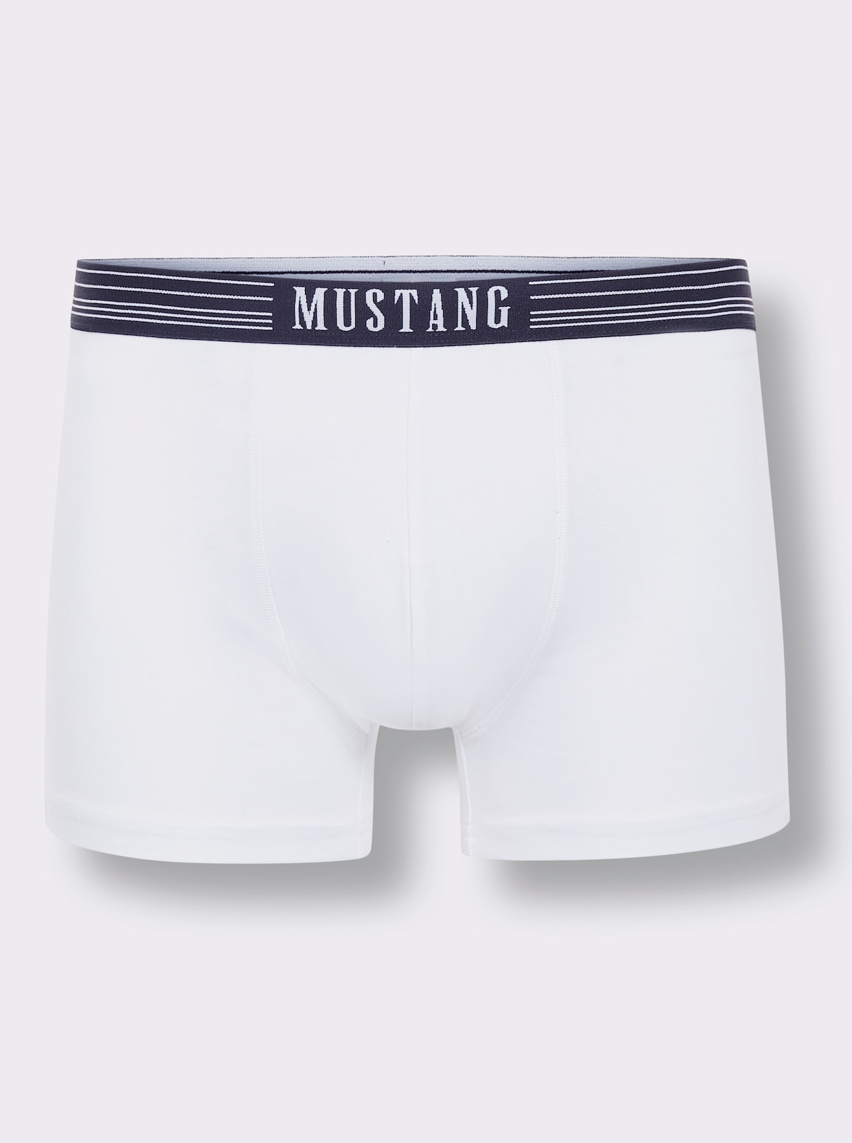 Mustang Pants - marine + weiß + rot