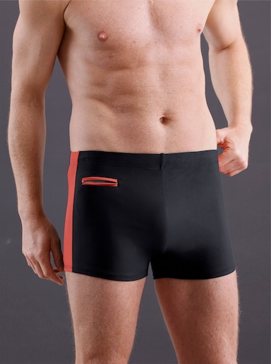 feel good Badehose - schwarz-terra