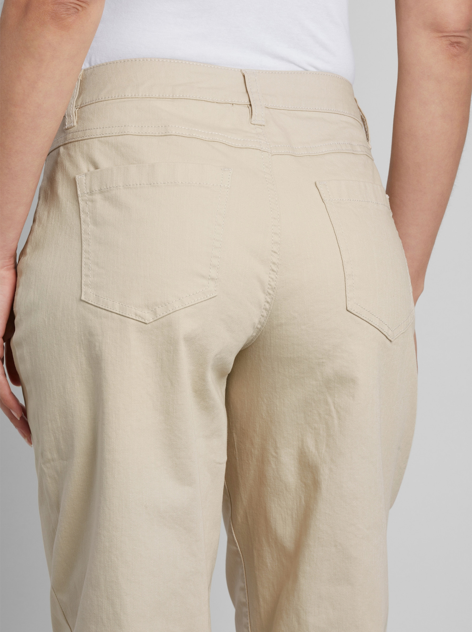 heine 5-Pocket-Hose im Barrel-Schnitt - sand