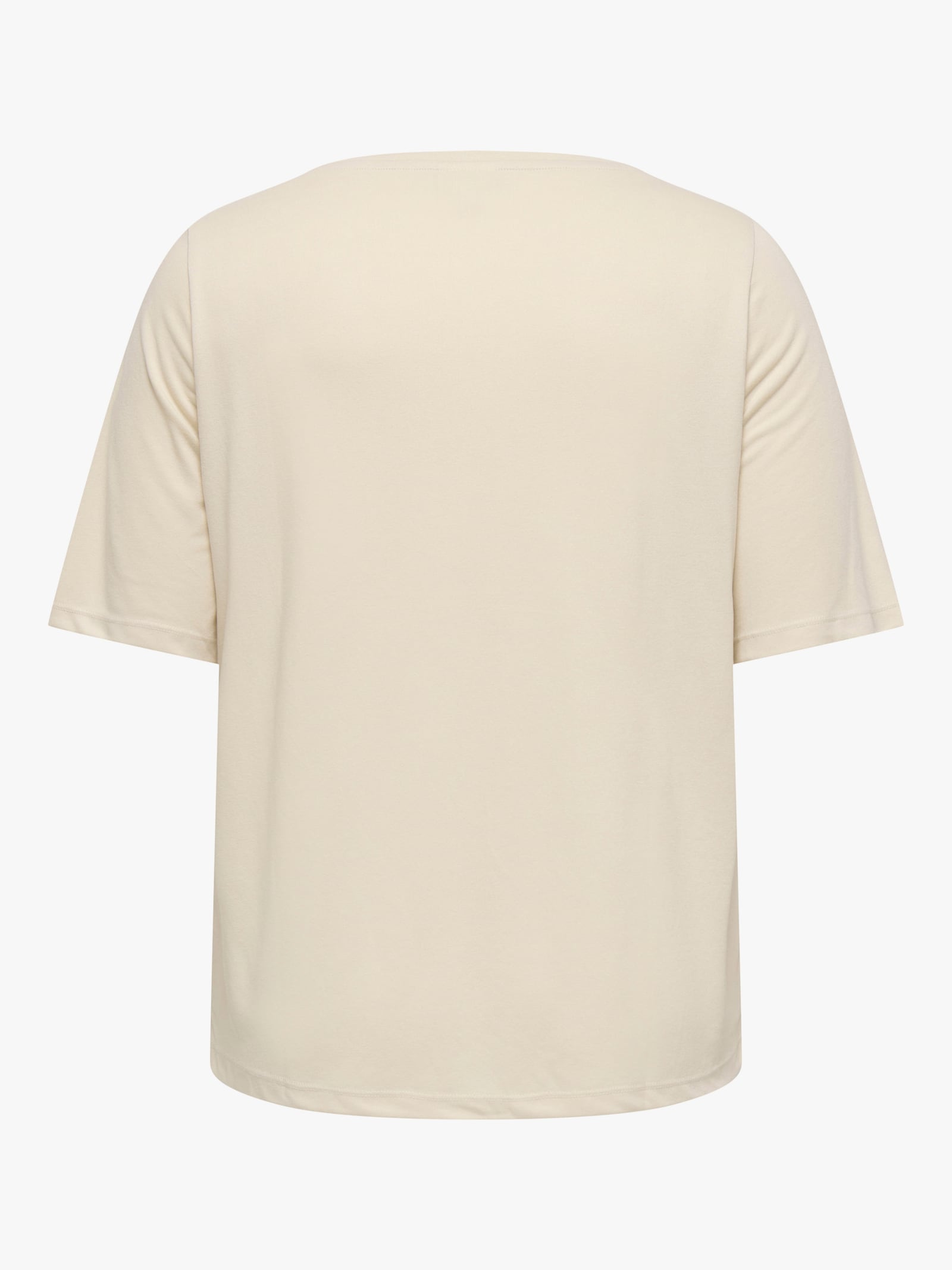 ONLY CARMAKOMA Rundhalsshirt - oatmeal print:daydream