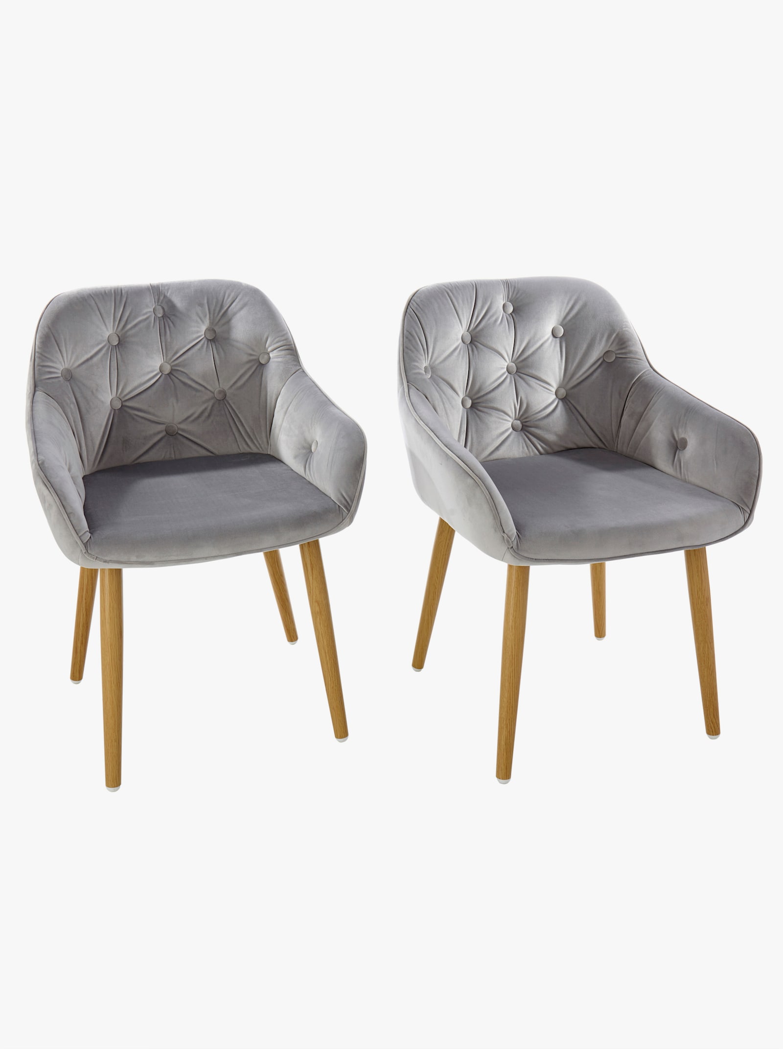 heine home Stuhl - grau