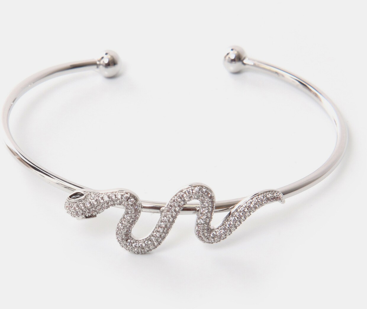J.Jayz Armband - metaalkleurig wit zwart