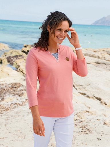 3/4-Arm-Shirt - flamingo