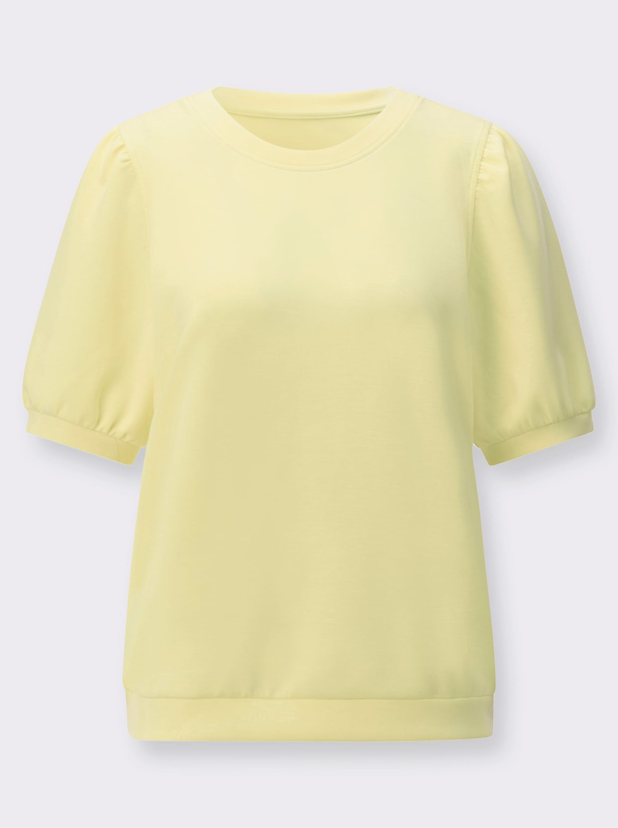 Kurzarmshirt - zitrone