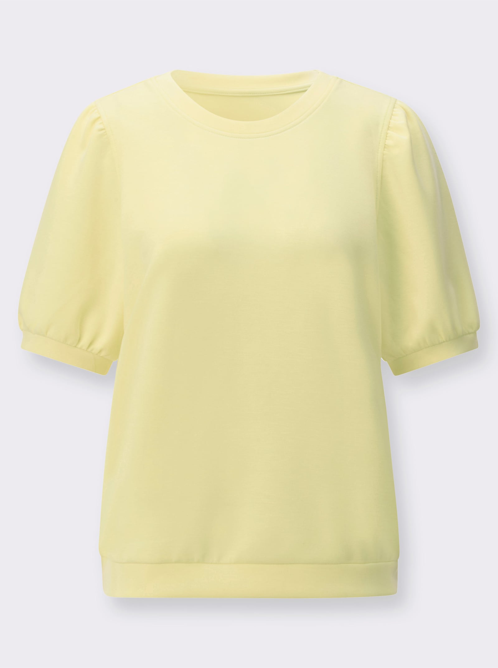 Kurzarmshirt - zitrone