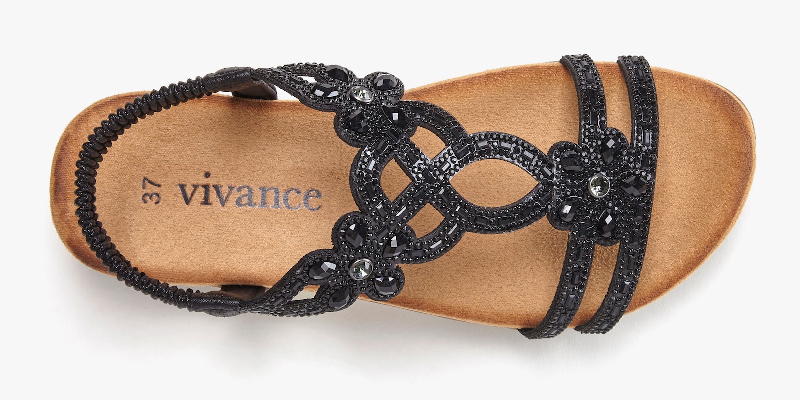 Vivance Sandale - schwarz