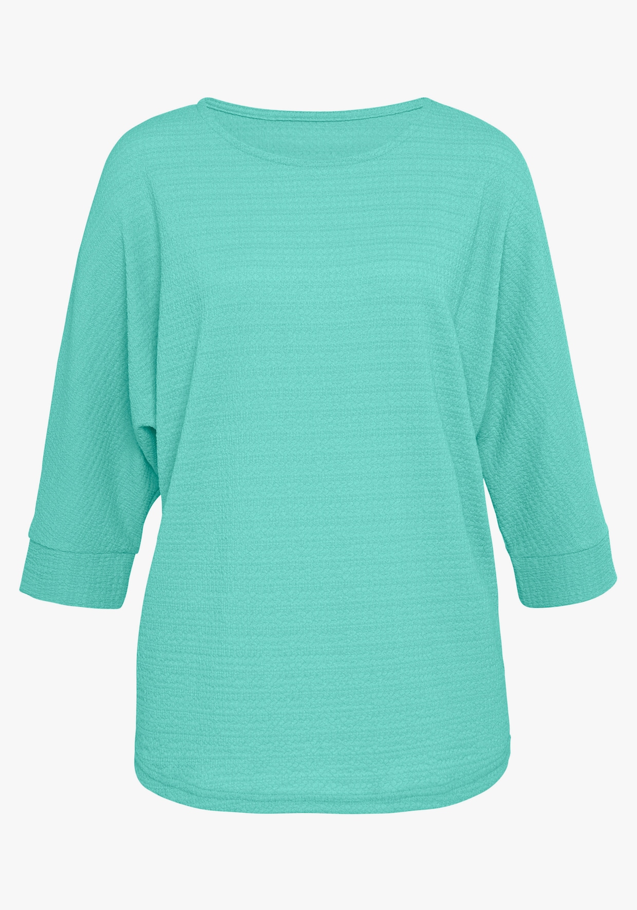 Vivance Shirt met 3/4-mouw - turquoise