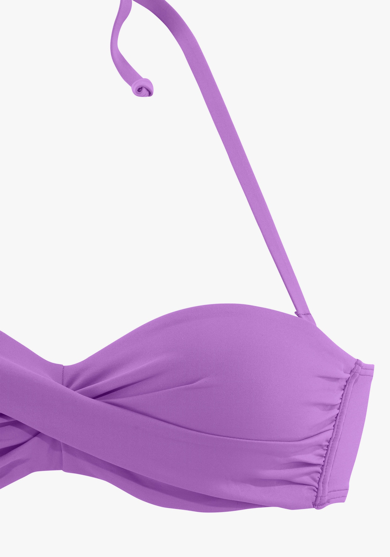 s.Oliver Haut de maillot de bain bandeau - lilas