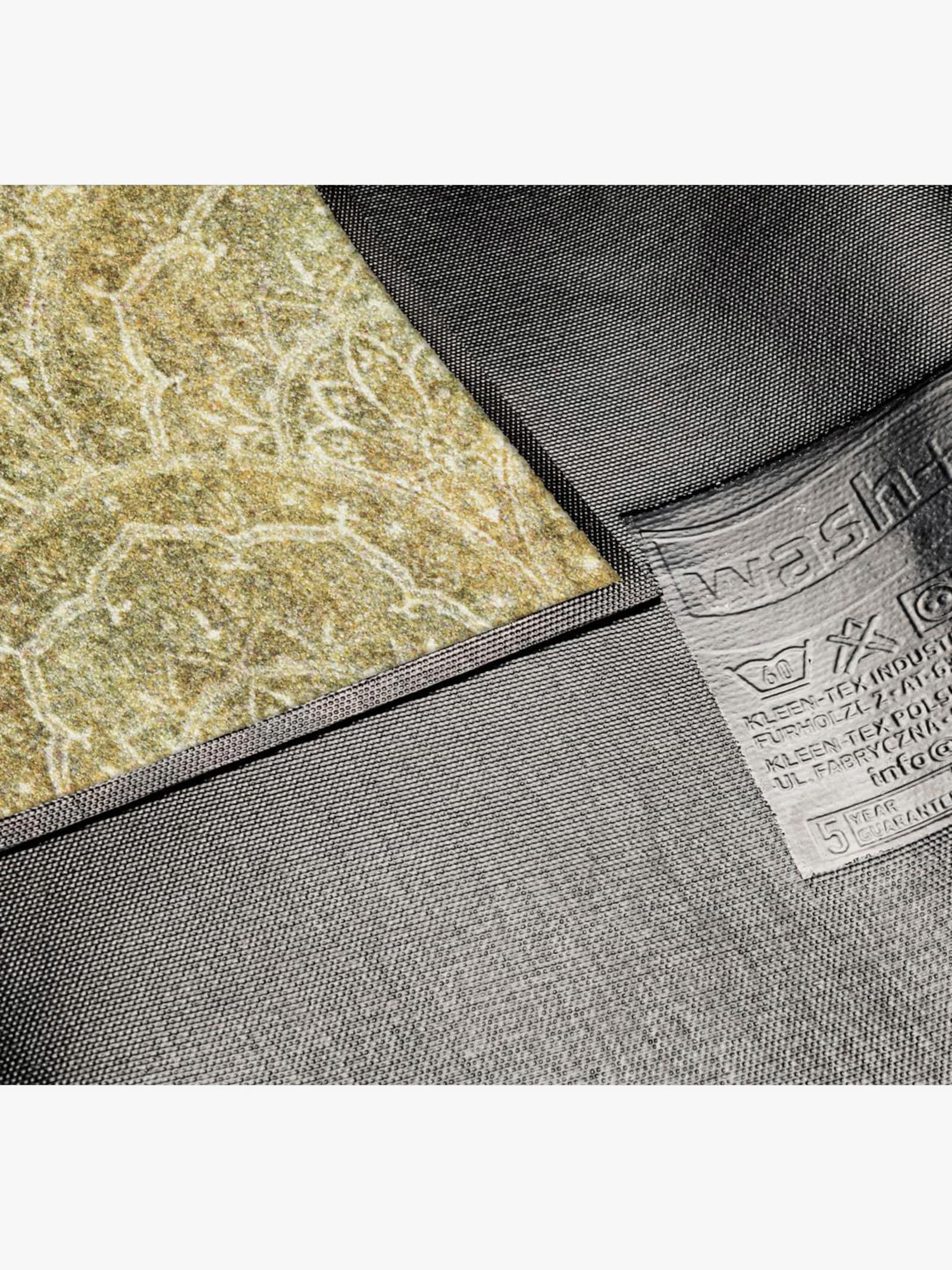 wash+dry by Kleen-Tex Fußmatte - oliv-gemustert