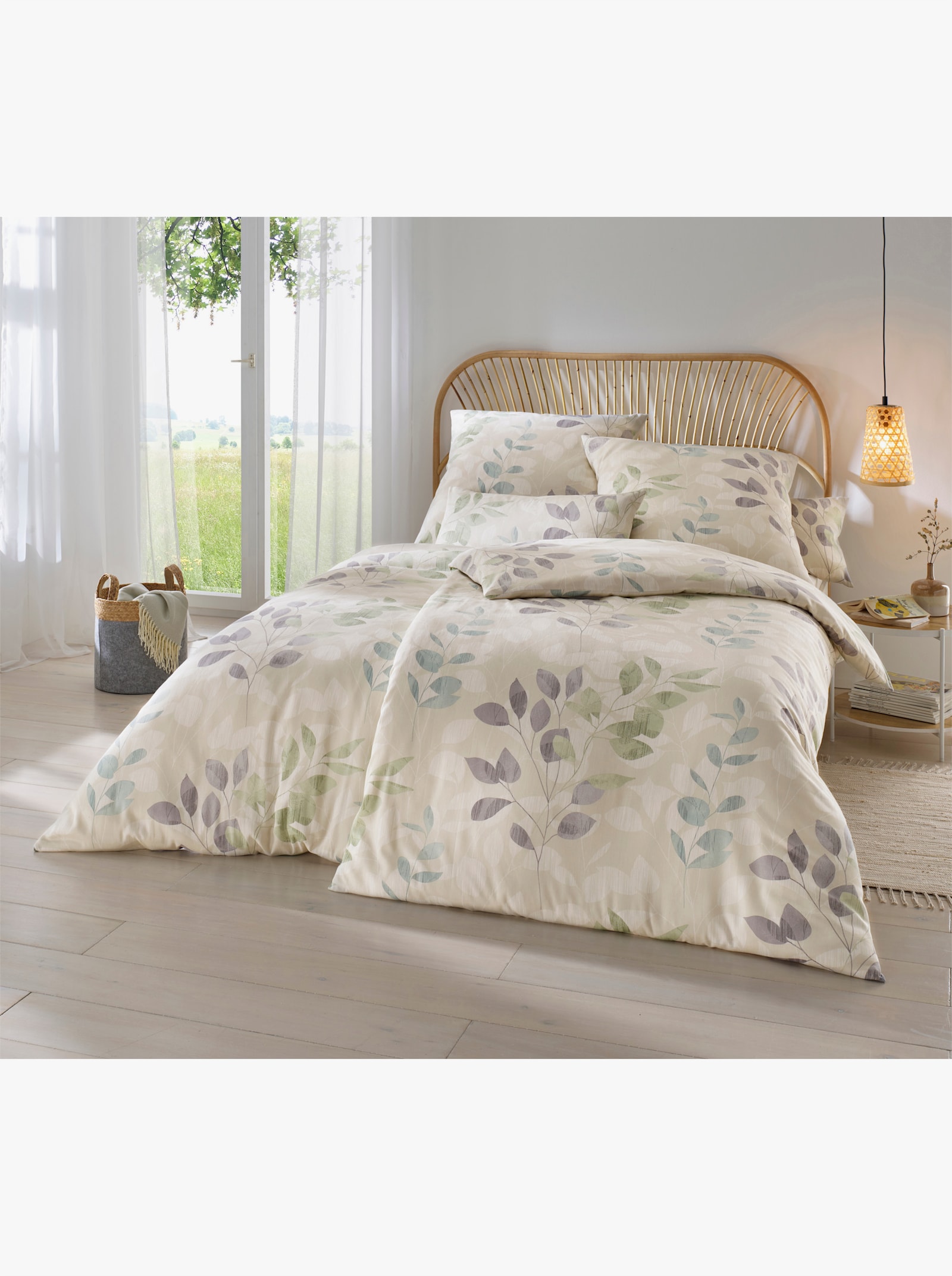 heine home Bettwäsche - natur-bedruckt