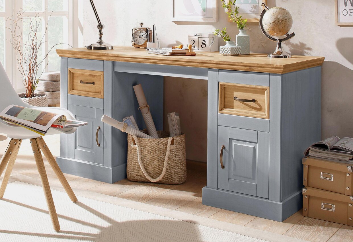 Home affaire Schreibtisch - grau