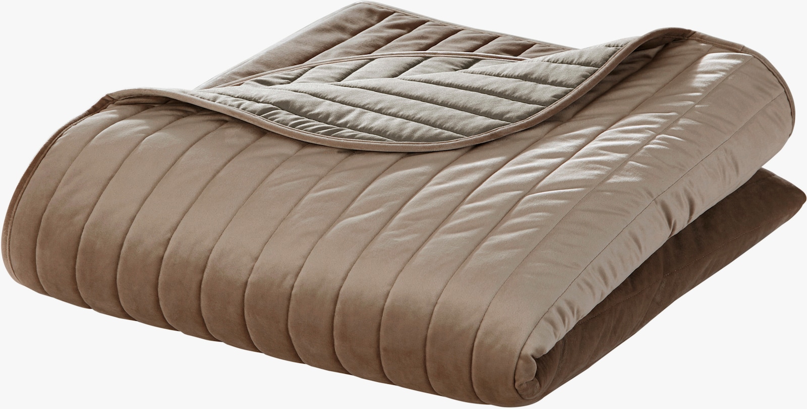 heine home Tagesdecke - taupe