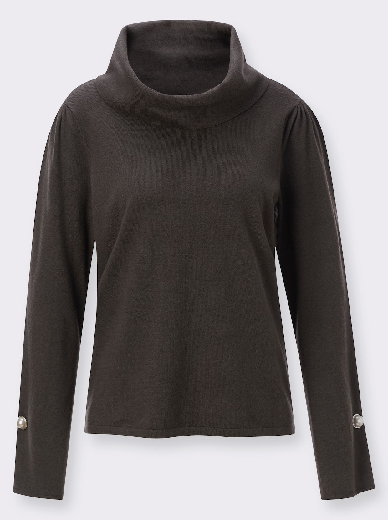 Pullover met lange mouwen - grafiet