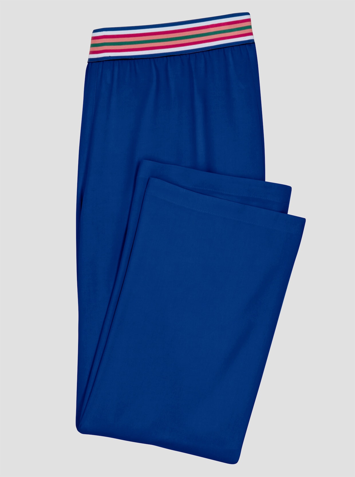 Pohodlné kalhoty - královská modrá