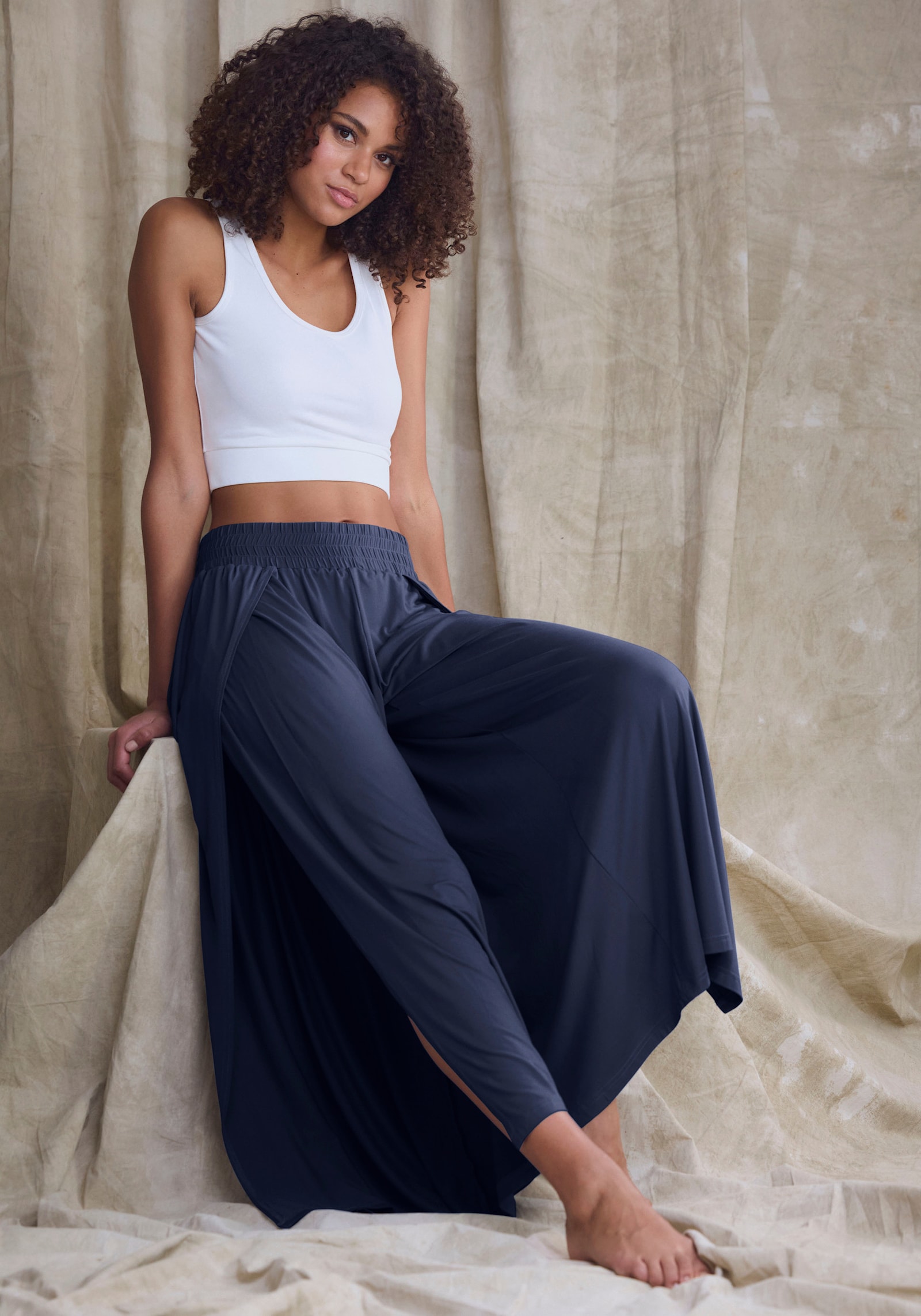 LASCANA Sarouel - marine