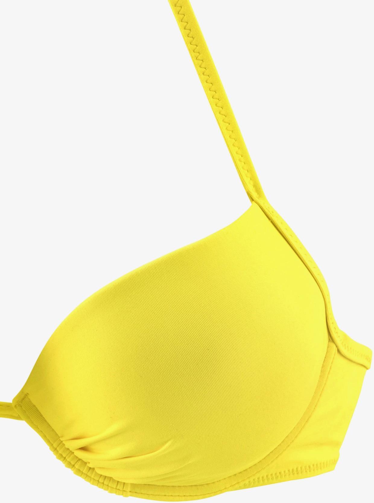 Buffalo Haut de bikini push-up - jaune