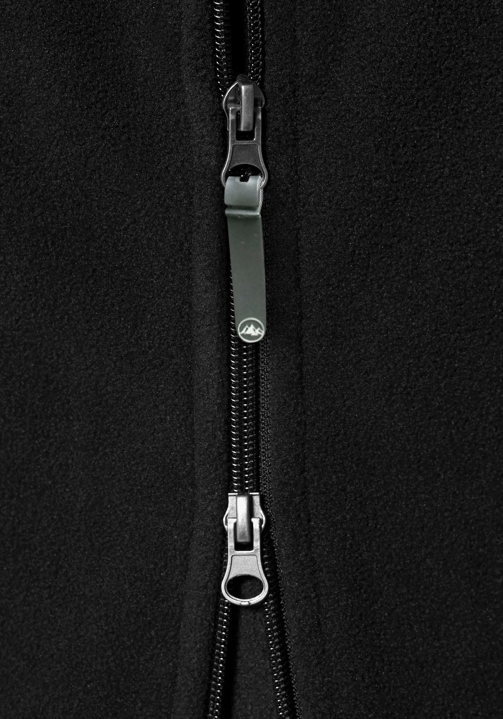 Polarino Fleecejacke - schwarz