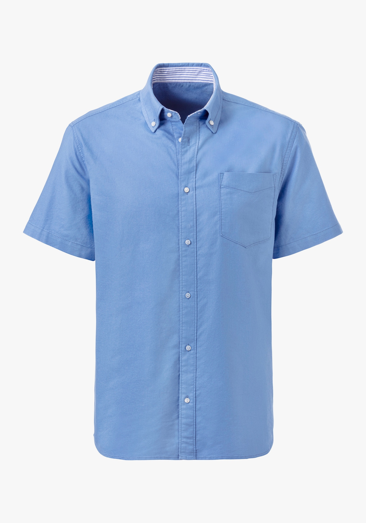 H.I.S Overhemd met korte mouwen - blauw