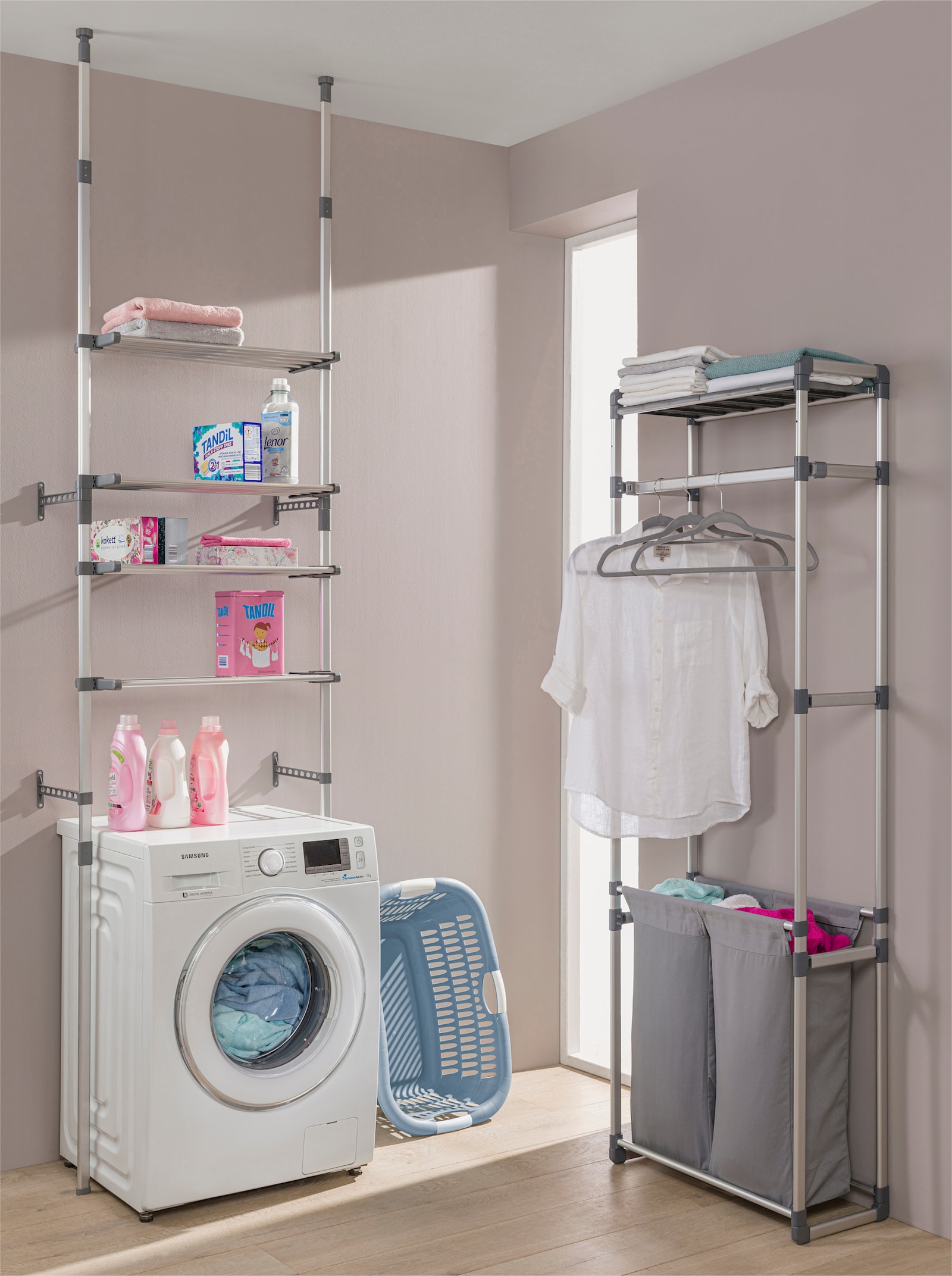 heine home Regal - grau