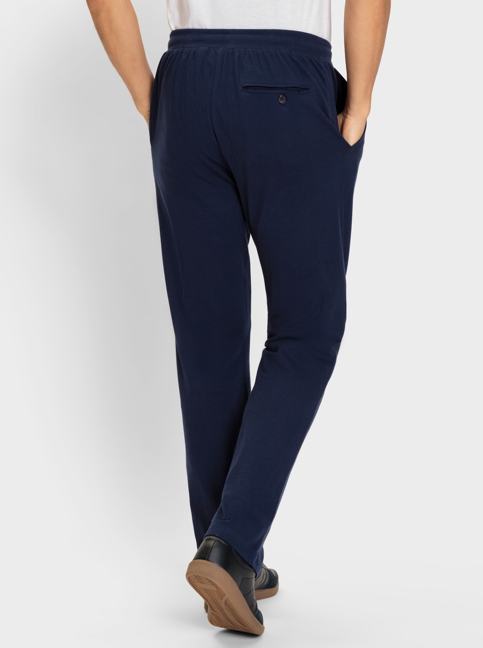 Catamaran Sports Vrijetijdsbroek met geribde comfortband - marine